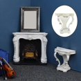 thumbnail image 2 of 1/12 Side Table Style Doll House Decoration Cupboard for Bedroom Home Decorate Toy, 2 of 5