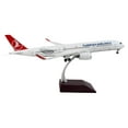 thumbnail image 2 of Airbus A350-900 Commercial Aircraft "Turkish Airlines" White w/Red Tail "Gemini 200" 1/200 Scale Diecast Model Airplane by GeminiJets, 2 of 4
