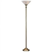 Newbury Floor Lamp Crackled Gold Finsih