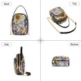 thumbnail image 3 of FORMRS Crossbody Bag for Women Shoulder Cell Phone Purse with Zipper, Purple Flowers, 3 of 7