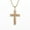 Gold, variant on TYHLZJ Personality Creative Design Religious Jesus Christ Cross Pendant Amulet Simple Men's and Women's Necklace,Gold