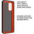 thumbnail image 3 of for Galaxy Note 20 Ultra Case Shockproof 3 in 1 Full Body Protection [Without Screen Protector] Rugged Heavy Duty Durable Cover Case for Samsung Galaxy Note 20 Ultra 5G 6.9 inch, Black/Orange, 3 of 6