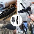 thumbnail image 2 of Screw Extractor Dual-Use Water Pipe Screw Removal Tool Broken Bolt Remover For 1/2 Inch 3/4 Inch Faucet Easy Out Stripped Screw Damaged Bolt Extractor, High-Carbon Steel Durable, 2 of 8