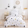 thumbnail image 3 of 3D Cartoon Color Star Quilt Cover Set Bedding Set Duvet Cover Pillowcases 377, 3 of 10