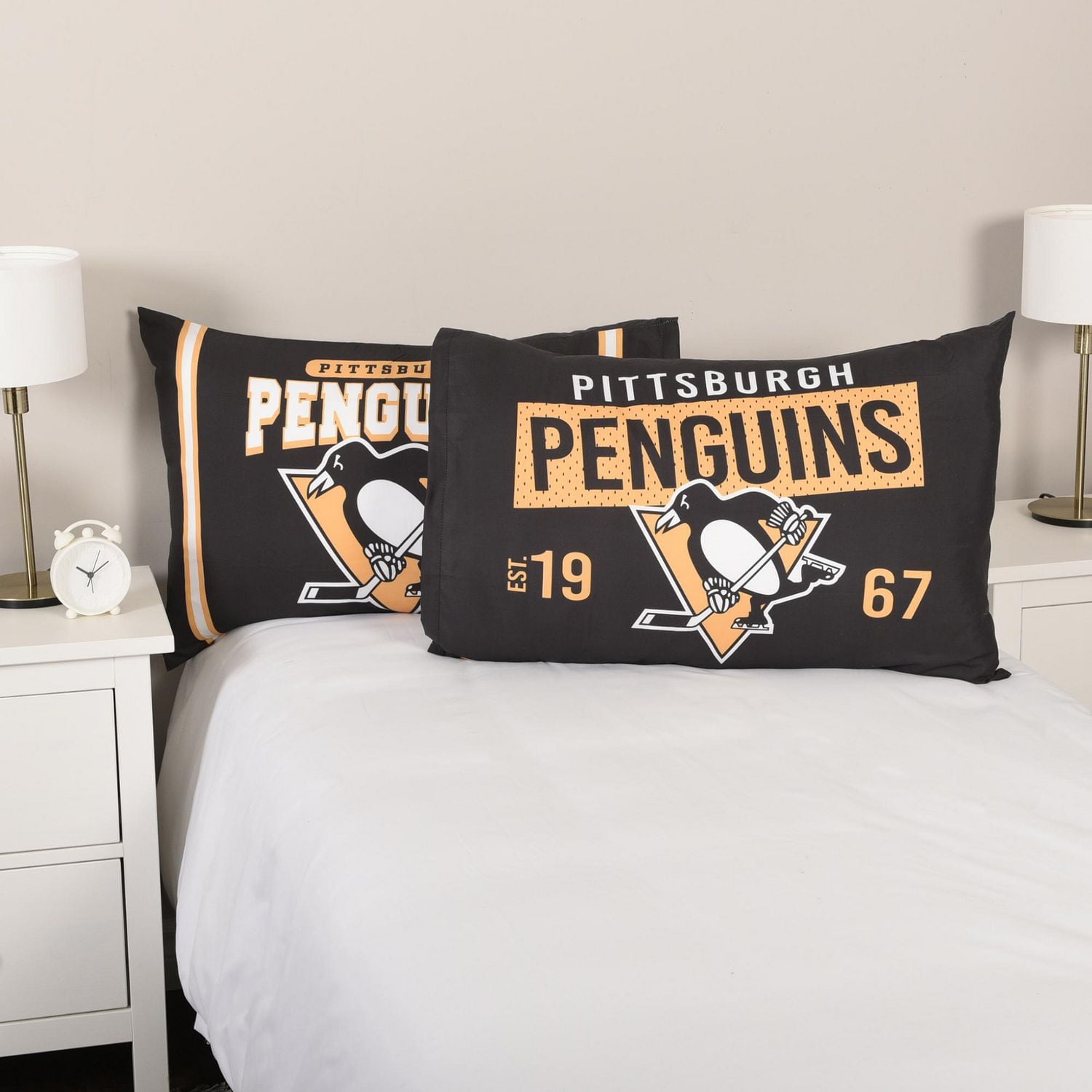 NHL Pittsburgh Penguins 2-Pack Pillowcases, 20" x 30"