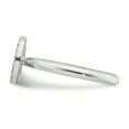 thumbnail image 3 of Marcasite Sterling Silver Peace Sign Ring, 3 of 5