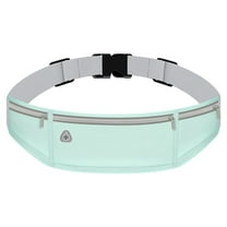 chaungfeng Slim Running Belt, Workout Breathable Fanny Pack for Men Women, Exercise Waist Pack for Apple iPhone Holder, Runner Belt for Running Walking Cycling Camping Gym (19.7"x4.33")