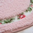 thumbnail image 4 of 40*60cm Nice Rose Flower Area  Super Soft Bathroom Rugs Bath Mat Shower Mat Door Mat Kitchen Mat Rugs, 4 of 5