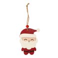 thumbnail image 1 of Adornos colgantes para árboles de Navidad, colgante de madera creativo y para anciano, colgantes pequeños de muñeca para parejas con cuerdas, 1 of 8