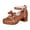 t-161Brown448, variant on CAIVO Girls Sandals Kids Heels Open Toe Ankle Strap Dress Shoes Flower Wedding Party For Little/Big Kid Solid Color Beach Shoes for Toddler Child