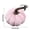 B,Pink, variant on ZhangC Velvet Fake Pumpkins, Mini Pumpkins, Fall Harvest Fabric Foam Pumpkin, Rustic Harvest Decoration, Thanksgiving Halloween Decor for Table Centerpiece Wedding Farmhouse, Gray