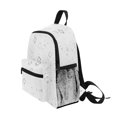 thumbnail image 3 of Mini Backpack Grey Square Pattern - Durable with Safety Features for 3-8 Years, 3 of 9