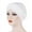 White, variant on Cheers.US Chemo Cancer Head Hat Cap Ethnic Bohemia Pre-Tied Twisted Braid Hair Cover Wrap Turban Headwear