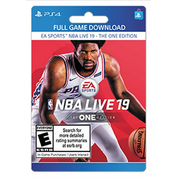 NBA LIVE 19 The One Edition, Electronic Arts, Playstation, [Digital