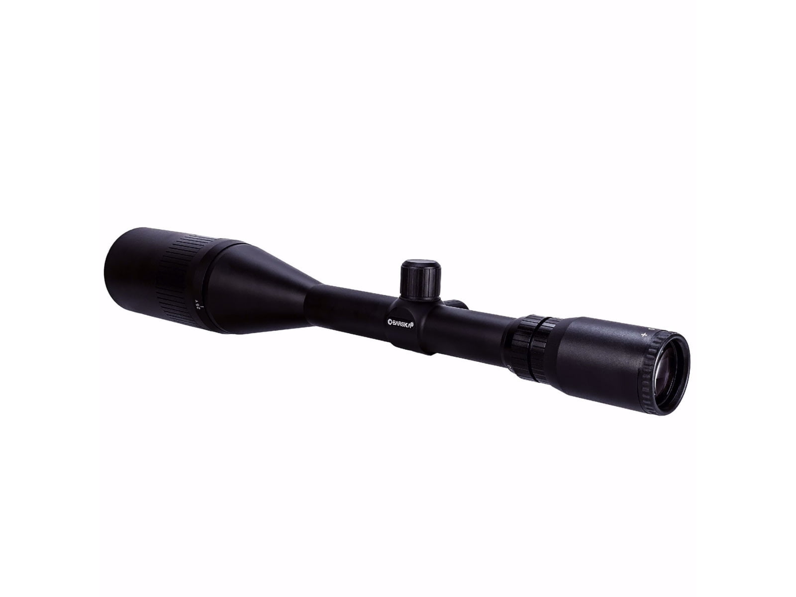 Barska AO Varmint Trace MOA V2 Rifle Scope, 10-40x Magnification, 60mm Lens, 30mm Tube, Second Focal Plane, Trace MOA Reticle, Matte, Black
