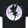 thumbnail image 3 of Tinker Bell - Tink Moon Silhouette - Juniors Cropped Cotton Blend T-Shirt, 3 of 5