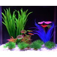 thumbnail image 2 of Simulación de acuario Plantas acuáticas Planta de agua artificial de alta simulación Combinación de plantas de agua artificial de acuario 3 ER, 2 of 5