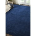thumbnail image 6 of Nourison Malibu Shag Solid Shag Navy 9'10" x 13'2" Area Rug, (10' x 13'), 6 of 8