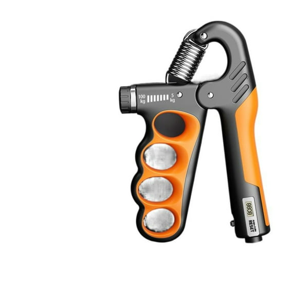 Electronic Grip Strength Finger Grip Metal Hand Strengtheners, 2-Piece