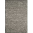 thumbnail image 2 of SAFAVIEH Lavena Solid Plush Shag Area Rug, Light Grey, 3' x 5', 2 of 7