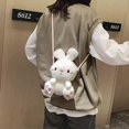 thumbnail image 2 of Bunny Plush Bag Lovely Cartoon Crossbody Bag Fashion Plush Women Shoulder Bag, 2 of 4