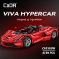 thumbnail image 2 of Set de construcción CaDA Master C61505W LaFer Supercar, 4739 piezas, 2 of 9