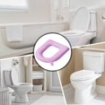 thumbnail image 5 of Toilet Seat Cushion Pad, Waterproof Toilet Seat Cushion, Portable Padded Cover | Reusable EVA Soft Pad for Comfort and Hygiene in Home, Travel, 5 of 8