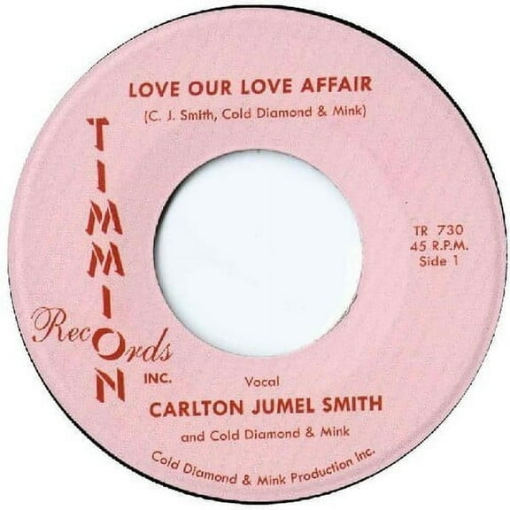 Carlton Jumel Smith - Love Our Love Affair / Instrumental - Music & Performance - Vinyl [7-Inch]
