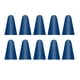 thumbnail image 1 of Sidaley 10 piezas de tapas de plumín, práctica funda de punta de bolígrafo de capacitancia resistente al desgaste, funda de plumín de alta Electrónica Azul, 1 of 6