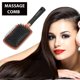 thumbnail image 4 of Cepillo para el cabello Mujeres Cuero cabelludo Masaje Seco Húmedo Antiestático Ndcxsfigh Desenredar Airbag Peine (D), 4 of 9