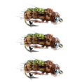 thumbnail image 4 of Moscas de Pesca con Mosca Cola Señuelos de pesca con mosca Cebos Artificiales Accesorio de Gancho de Acero al Carbono para Bass Panfish, 4 of 8