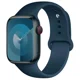 thumbnail image 1 of Correa de silicona para Apple Watch, pulsera deportiva de 44mm, 45mm, 40mm, 41mm, 42-38mm y 45 mm, serie iwatch 8 7 6 5 4 3 SE 9 Ultra 2 49mm, 1 of 5