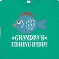 thumbnail image 4 of Inktastic Grandpa's Fishing Buddy Little Fisher Boys or Girls Toddler T-Shirt, 4 of 5