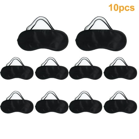 10Pcs Eye Masks set, Coxeer Elastic Eye Shade Cover Dacron Sleep Mask Eye Cover for Sleeping Traveling for Women Men Teen Boys