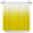 thumbnail image 5 of Lfeey Yellow and White Ombre Shower Curtain with 14 Hooks, Waterproof and Washable Decorative Shower Curtain for Bathroom, 72x78 inches, 5 of 5