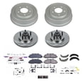 thumbnail image 2 of Power Stop Front and Rear Stock Replacement Brake Pad Rotor Drum and Shoe Kit KOE15506DK, 2 of 7