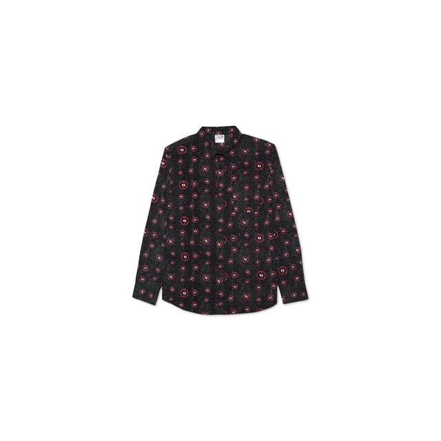 Camiseta con botones Jem Deadpool Hombre negro pequeño