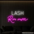 thumbnail image 2 of Glowneon Lash Room Neon Sign, Lash Shop Led Sign, Beauty Salon Wall Art, Lashes Decor Salon, 2 of 5