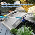 thumbnail image 2 of 2PCS Spray Extension Rod, Stainless Steel Replacement Extension Pole Exquisite Workmanship for Home (Blue), 2 of 5