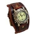thumbnail image 1 of reloj de pulsera,Reloj Pulsera Pulsera De Cuero Reloj Hombre,reloj de pulsera reloj masculino banda de reloj de cuero ,Cuff Hybrid Design Sport Correa de repuesto,Pulsera vintage punk Salvador reloj de pulsera, 1 of 5