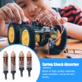 thumbnail image 4 of 4 amortiguadores de resorte de coche RC de Metal para 1/10 RC Truck Crawler Axial SCX10 D90 Sywqhk libre de BPA, 4 of 8