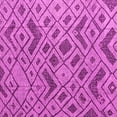 thumbnail image 1 of Ahgly Company Indoor Square Abstract Pink Modern Area Rugs, 4' Square, 1 of 4