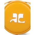 thumbnail image 4 of Courrèges Women's "Reedition Circle" Mini Bag – Yellow Yellow, 4 of 5