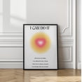 thumbnail image 3 of Motivational Aura Poster Framed Art Modern Wall Decor, 3 of 15