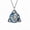 April, variant on Clearance! Birthstone Celtic Trinity Knot Necklace for Women, Wear Your Protection Story Elegant Silver, September
