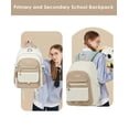 thumbnail image 3 of DAKIMOE Fashion Teen School Backpack for College, Aesthetic Bookbag for Women, 3 of 8