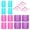 1 set of 21 pieces, variant on Yihuala Hair Curlers Rollers,Hair Rollers Hair Curlers Grip Holding Hair Rollers for Thick Fine Thin Hair Bangs Volumes