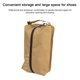 thumbnail image 4 of Bolsa de almacenamiento de zapatos de tela Oxford para acampar, 4 of 7