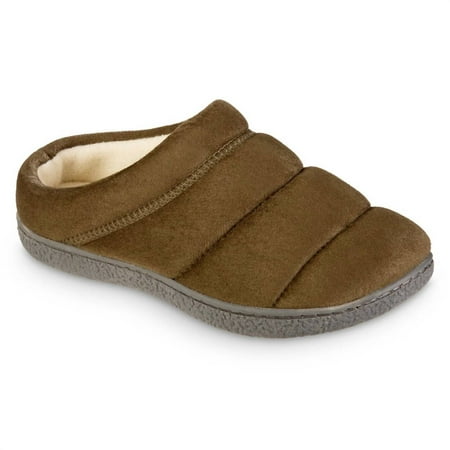 

Isotoner Women s Recycled Microsuede Puffer Clog Slipper