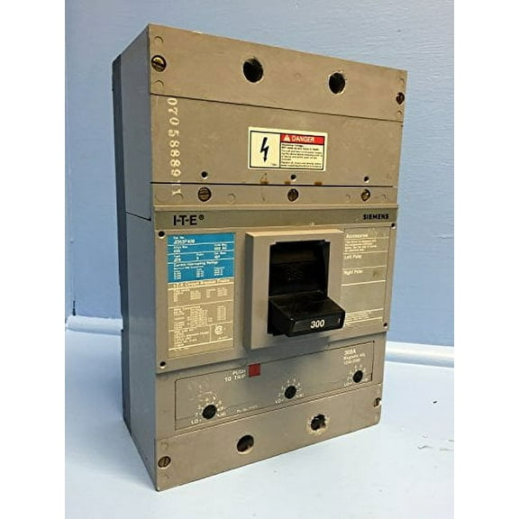 ITE Siemens JD63F400 3 Pole 400 Amp Trip 600v Circuit Breaker JD